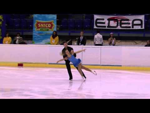 1 Laura ABTS / Maarten BUCKENS (BEL) - ISU JGP Kosice 2013 Junior Ice Dance Free Dance