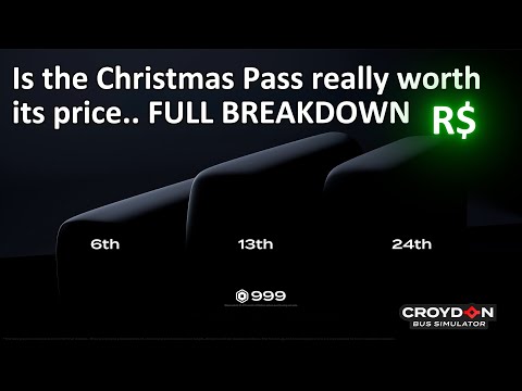 Croydon Roblox CHRISTMAS Event ‘26 Explained 🎄🚌 — Buses & Rewards