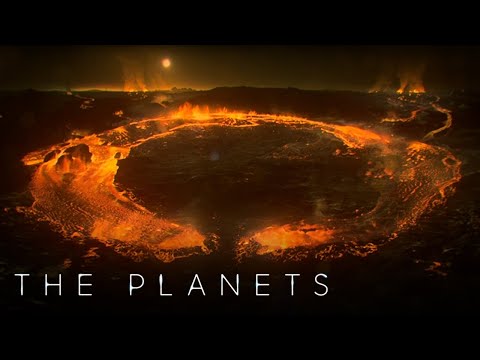 Jupiter's Moon IO is a World of Fire and Lava | The Planets | BBC Earth