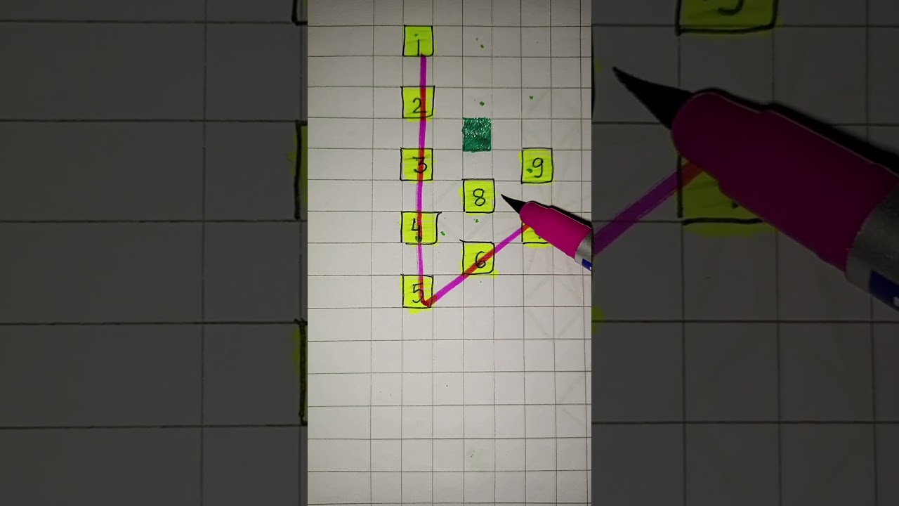 draw a checkered path game #games #love #funny #art