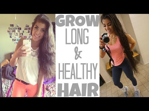 HOW TO GROW LONG HEALTHY HAIR FAST