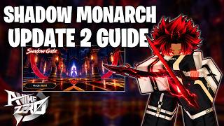 Anime Zero Shadow Monarch Update 2 GUIDE! & Obtaining New Unit Shadow Monarch