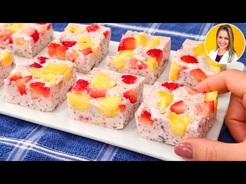 Meu DOCE no VERÃO: SEM AÇÚCAR, POUCAS CALORIAS - Fácil e Refrescante!