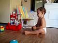 Laughing Baby At Tickle Me Elmo