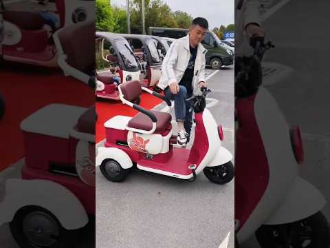 3 wheeler scooter #automobile #electricscooter #3wheelscooter #viralvideo #trending #viral #shorts