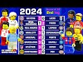 Champions League 2024 Round of 16 ALL GOALS (2nd leg) in Lego Football Film Animation