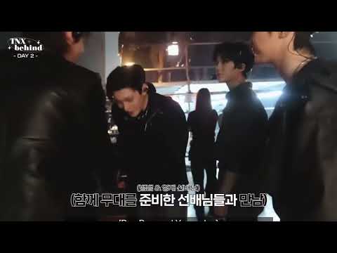 tnx greeting and shaking hands with bambam before the collab stage !