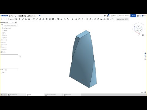 How to Make Lofts in Onshape