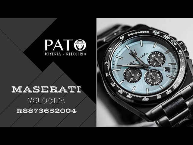Vídeo relacionado con Maserati Reloj Hombre Sfida Limited Edition, Cronógrafo, De Cuarzo - R8873640017