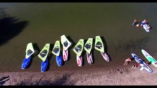 preview picture of video 'Виндсерфинг - детские соревнования, полная версия, Surf Point, Школа Чемпионов'