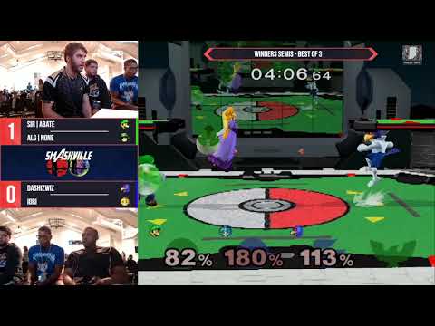 Smashville 7 - SIR | Abate & ALG | n0ne vs. DaShizWiz & Iori - SSBM - Winners Semis
