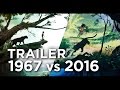 The Jungle Book Trailer 1967 Vs 2016 Comparison Side By Side