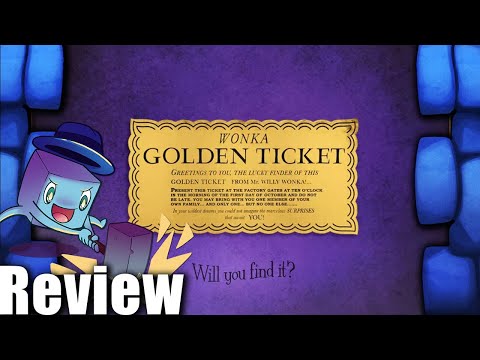 The Golden Ticket Game Review - with Tom Vasel