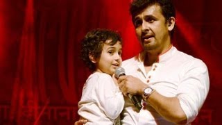 Nevaan Nigam Singing in front of Lata Mangeshkar with Sonu Nigam !