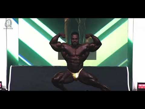 BRANDON CURRY 2021 MR OLYMPIA |  Athlete Press Conference and Posing Routine