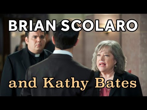 Kathy Bates and Brian Scolaro in "Harry's Law"