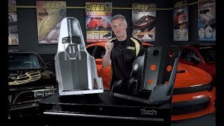 17" Race Seat and Black Harness Kit - video thumbnail 2