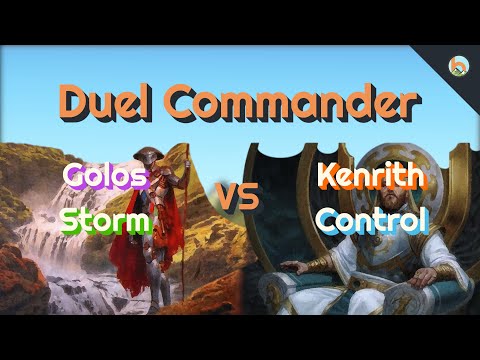 Golos Storm vs. Kenrith Control [Duel Commander-EDH] - Magic: The Gathering