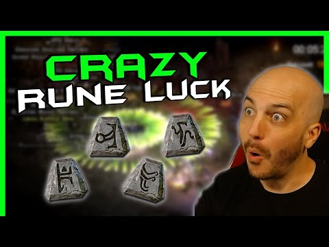 BEST EVER High Rune Luck, 12 Hours of Pit Runs - Diablo 2 Resurrected