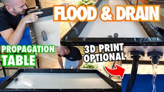 How to Build a DIY Flood and Drain Propagation Table