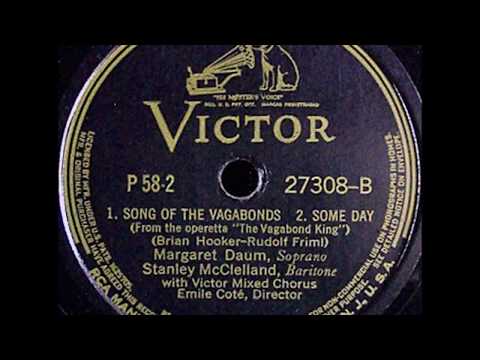 Stanley McClelland – Song of the Vagabonds / Margaret Daum – Some Day, 1941