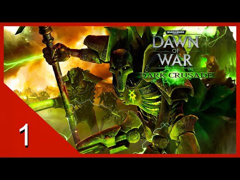 Warhammer 40k: Dawn of War Dark Crusade - Necron Campaign - Let's Stream - 1