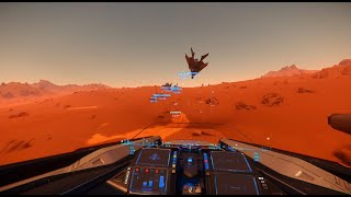 Star Citizen Group LowFly (Uncut - Line Leader POV)