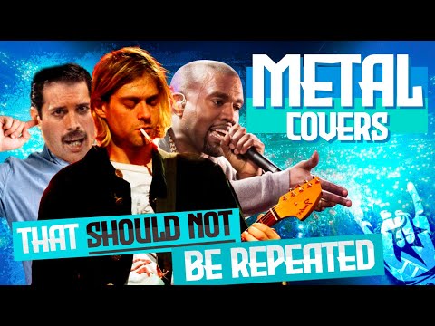 Terrible Rock + Metal Covers That Should NOT Exist (METALLICA, RED HOT CHILI PEPPERS, ACDC...)