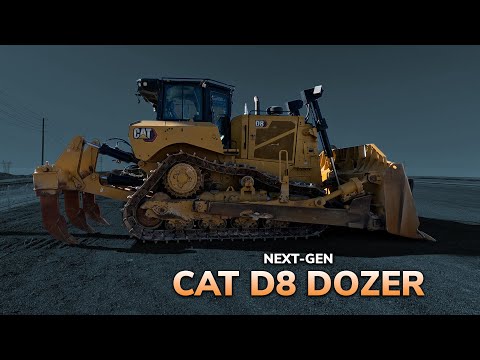 A Closer Look: Next-Gen Caterpillar D8 Dozer Gets Enhanced Operator Experience