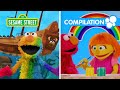 Sesame Street Learn About Rainbow Colors With Elmo Friends
