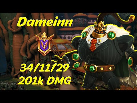 Dameinn - Bomb King (Grandmaster) PaladinsTube