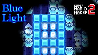 [マリオメーカー2] 青く光る沈没船 (Blue Light Ship - [Super Mario Maker2])