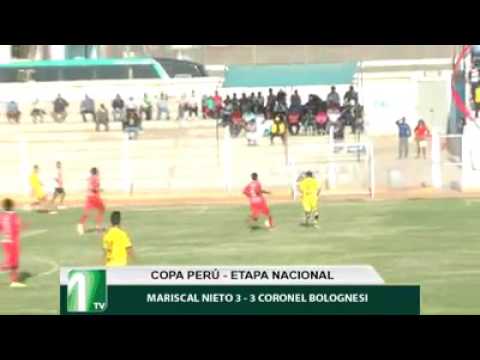 Mariscal Nieto 3-3 Coronel Bolognesi Copa Perú Etapa Nacional