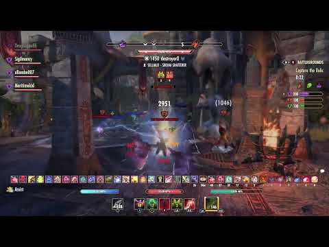 ESO PVP 1 Bar Bow NB Poison Spray gameplay