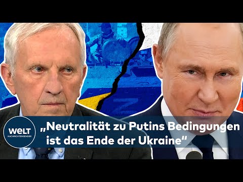 „Neutralität zu Putins Bedingungen ist das Ende der Ukraine“ - General a.D. WITTMANN | UKRAINE-KRIEG