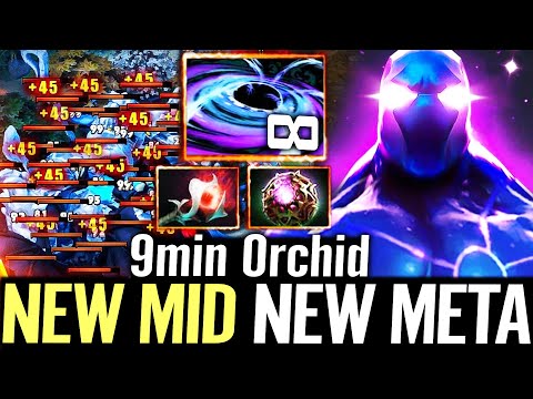 🔥 Enigma 100% NEW MID NEW META — 9min Orchid + Octarine Refresher Cancer Black Hole Dota 2 Pro