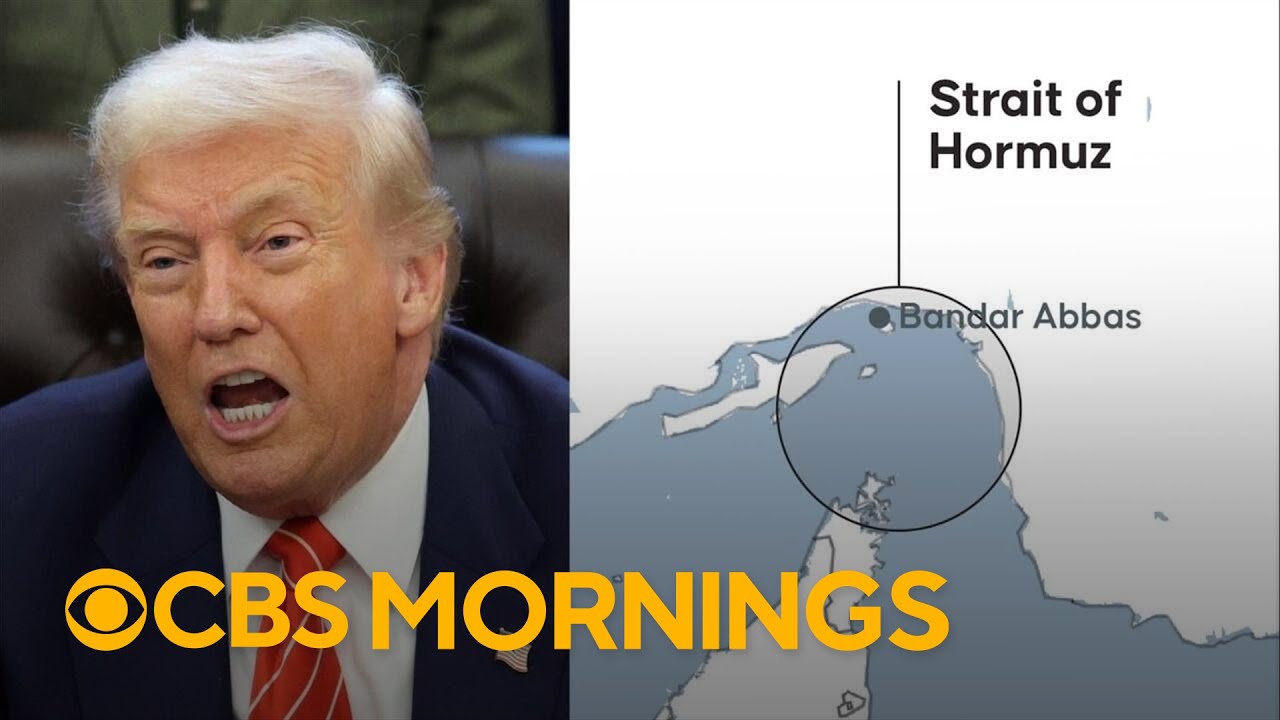 Trump demands other countries help reopen Strait of Hormuz
