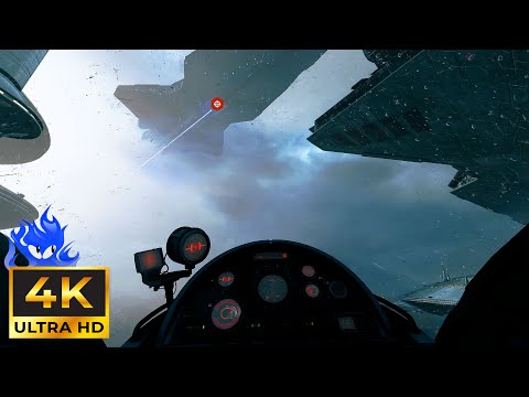 Attacking Kamino in First Person View | Star Wars Battlefront 2 | Starfighter Assault [PC 4K]