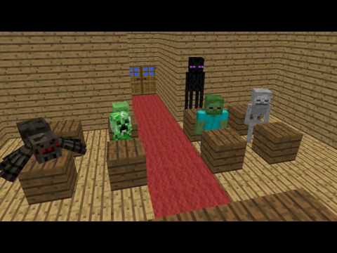 Monster School: Girls vs Boys Crafting Challenge - Minecraft Animation