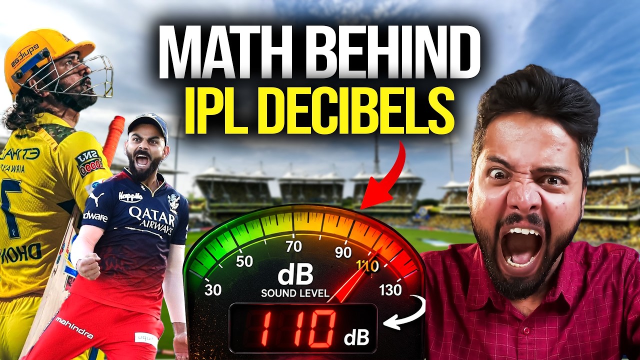 Why Dhoni Entry Sounds 10X Louder? | Logarithm explained | Tamil | LMES