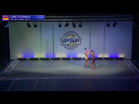 Doubles Julia Wah & Bianca Schumayer - Prelims 2017 World Pole Sports