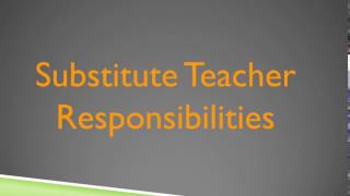 Aesop Substitute Teacher Responsibiliteis Video Aesop Substitute Teacher Responsibiliteis Video