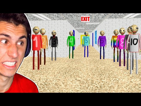 Baldi's Basics, But There Are 10 BALDIS!