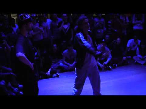 Dance2Rock 2012 - Popping Battle Yanay Yay [NL] Vs. Emjay [BE] - Utrecht