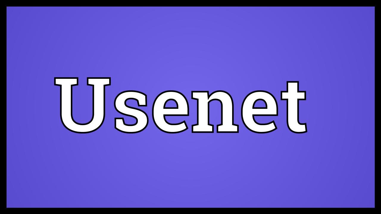 Usenet Meaning