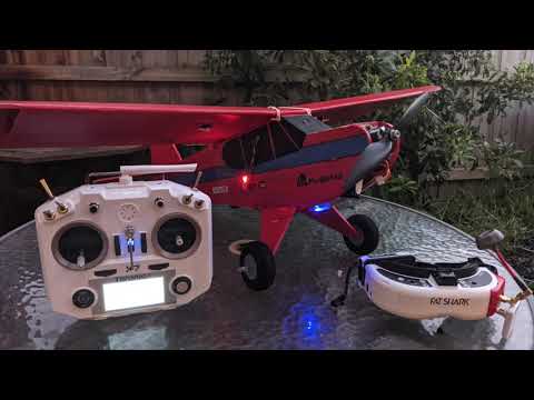 Building the FliteTest Simple Cub with FPV and Autopilot