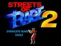 Streets Of Rage 2 SEGA SYNDICATE WARS EAGLE