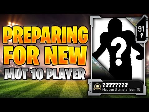 YOU NEED TO PREPARE FOR THE NEW MUT 10 LTD PLAYER! | MUT 20