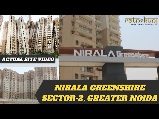 3 BHK flat area 1470 sq ft for sale Nirala Greenshire Noida Extension
