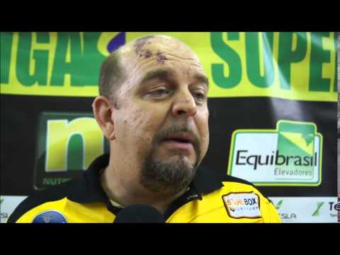 Pós-jogo com Spencer Lee, técnico de Rio do Sul/Equibrasil (5-12-14)